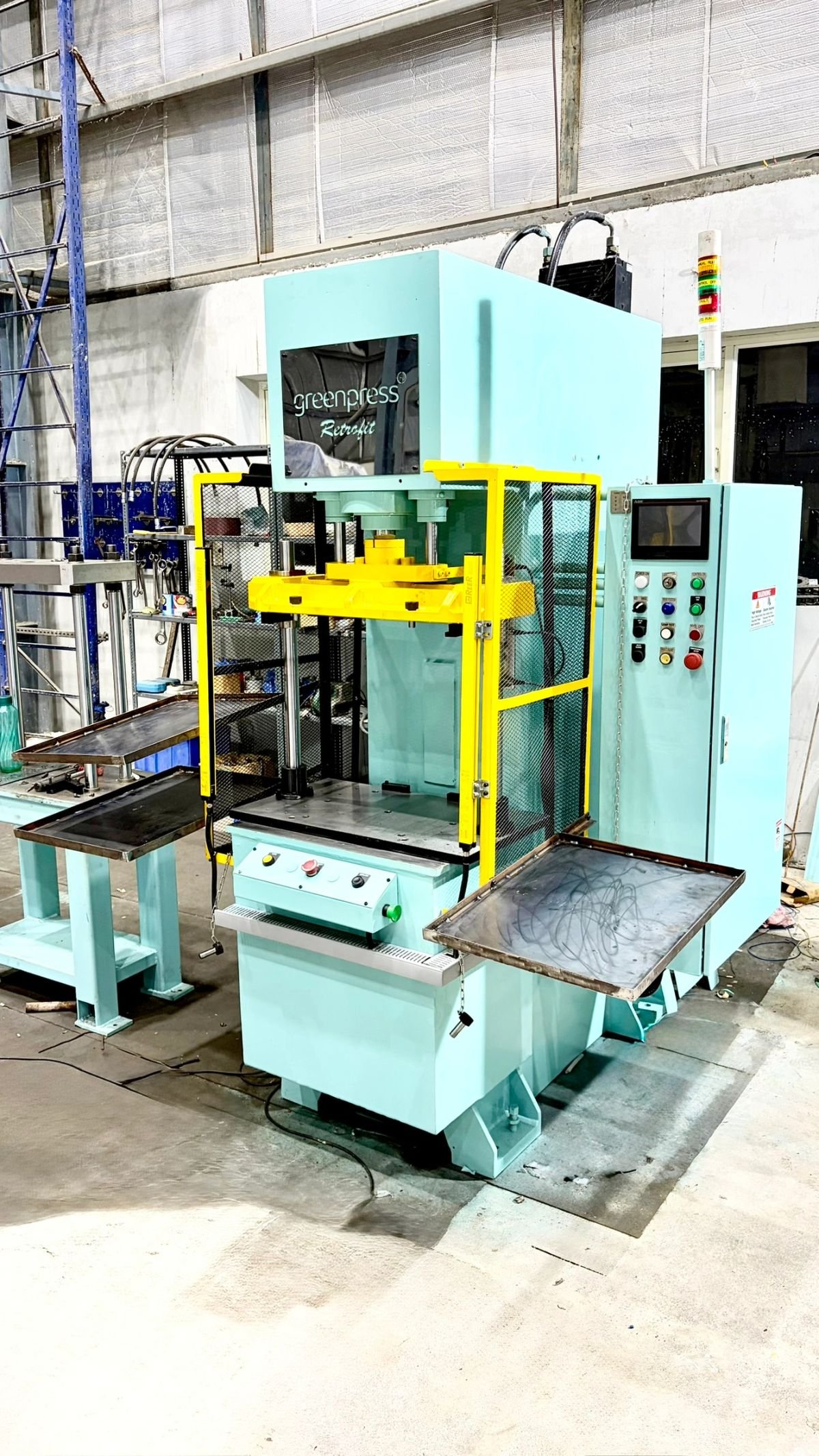 GHP-3C-150 — 3 Ton Hydraulic Press (C-Type)