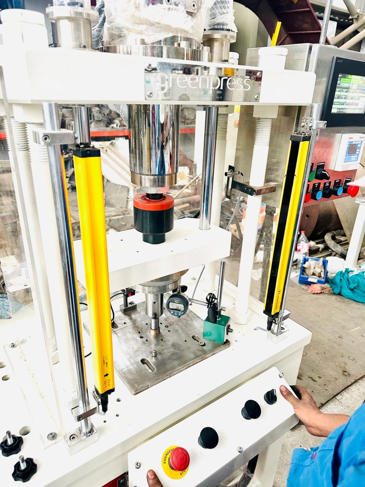 GPU0020-200 — 0.2 Ton Servo Press for Seal Pressing (2-Post)